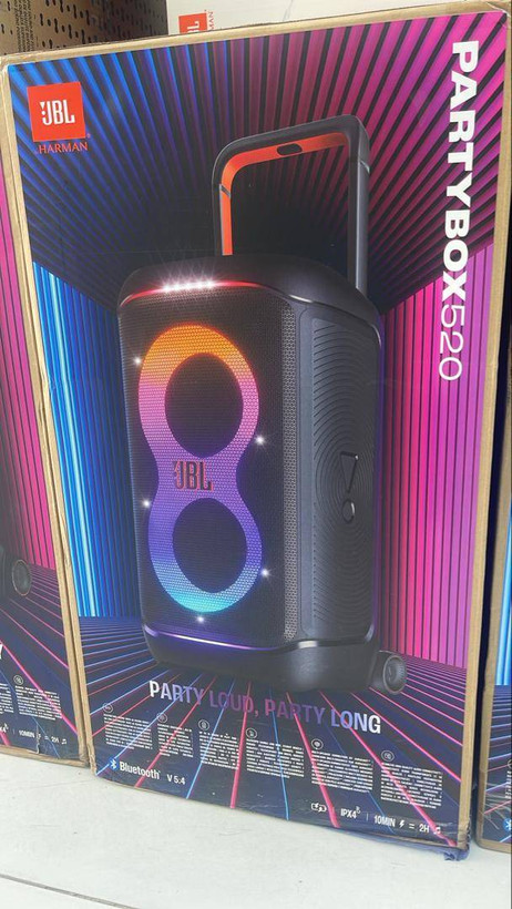 اسپیکر JBL PartyBox 520 اورجینال به همراه جعبه اصلی در فروشگاه