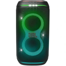اسپیکر بلوتوثی JBL PartyBox Club 120 اورجینال با طراحی حرفهای و نورپردازی RGB، نمای واضح از محصول
