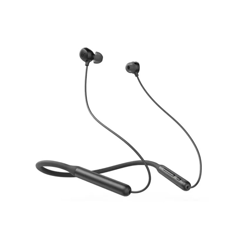 Anker Life U2i_A3213 مشکی، نمای جلو از محصول روی زمینه سفید.