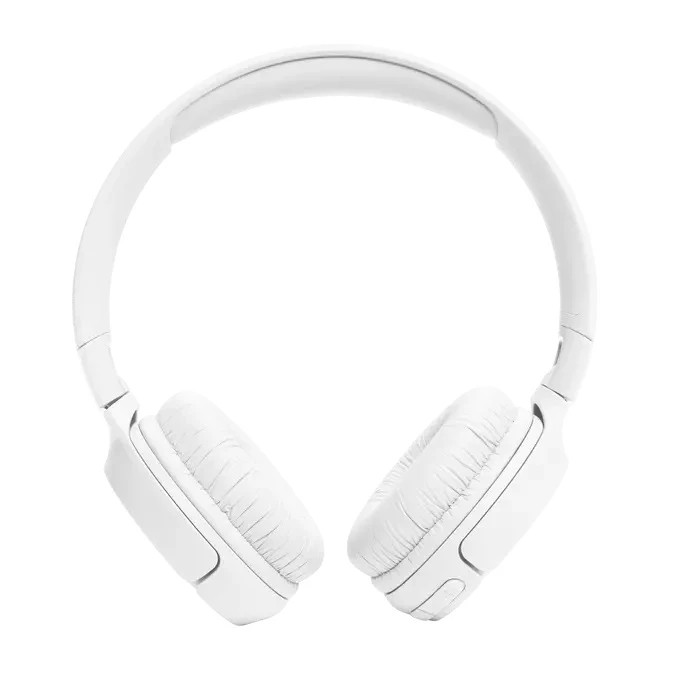 هدفون بیسیم جیبیال مدل Tune 520BT سفید، نمای نرمال محصول.