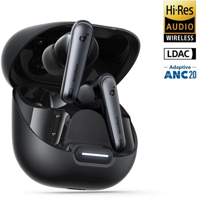 هدفون بیسیم انکر Anker Soundcore Liberty 4 NC مدل A3947 داخل کیس شارژ