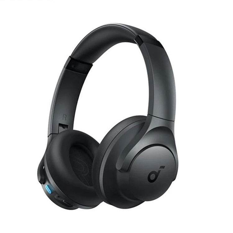 هدفون بلوتوثی انکر Soundcore Q11i مدل A3005 به رنگ مشکی با بالشتکهای نرم دورگوشی