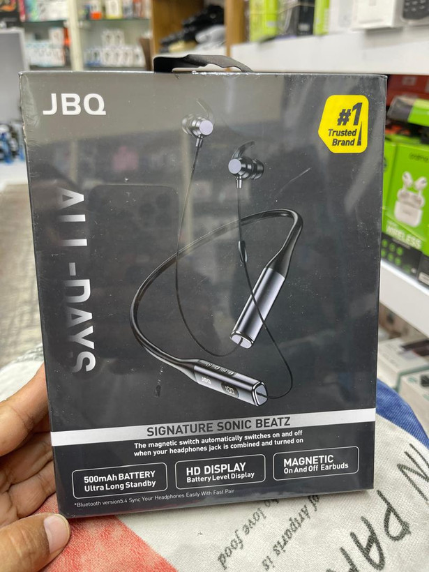 هندزفری JBQ All-Days مدل B444764 به همراه جعبه اورجینال و بستهبندی اصلی محصول