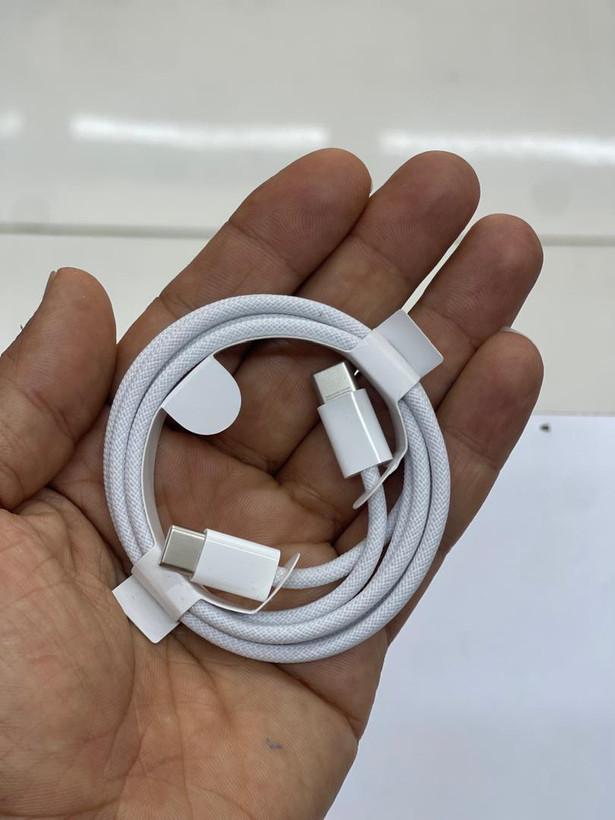 کابل شارژ اصلی Apple USB‑C به USB‑C یکمتری