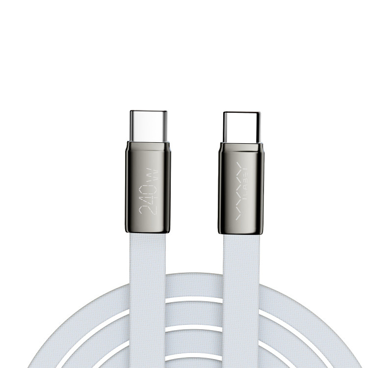 کابل شارژ سریع و انتقال داده دو سر Type-C برند Vyvylabs برای گوشی، تبلت و دستگاههای مجهز به USB-C