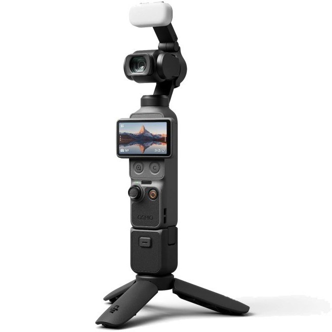 دوربین گیمبال DJI Osmo Pocket 4 Creator Combo با فیلم‌برداری 8K و لرزشگیر سه‌محوره