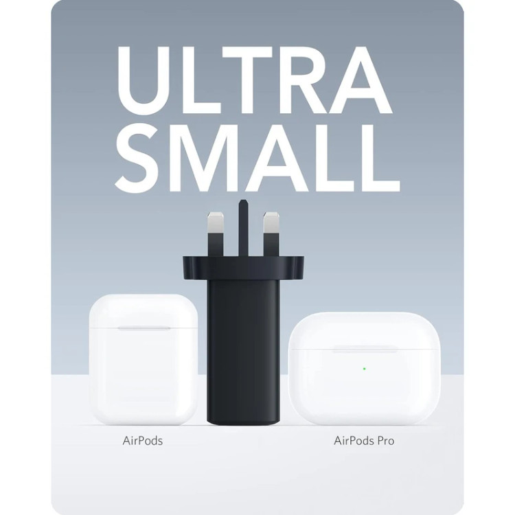 سایز کوچک و مناسب شارژر دیواری انکر 65 وات مدل A2667K14 Nano II با سه پورت USB-C و USB-A