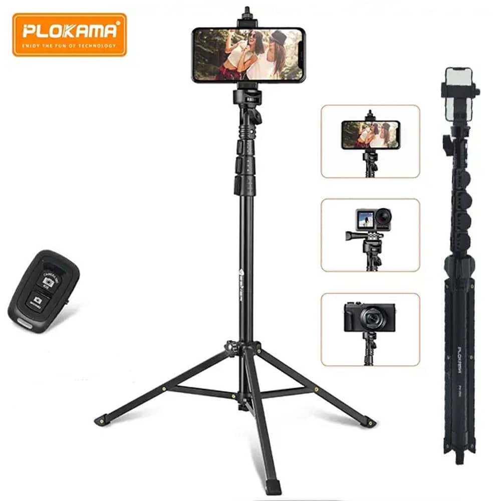 سه پایه دوربین و موبایل PLOKAMA PK-99۶ TRIPOD