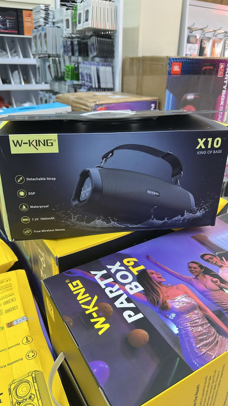 اسپیکر بلوتوثی قابل حمل دبلیو-کینگ مدل W-King X10 KING OF BASS
