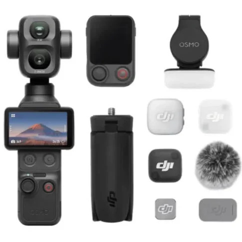 دوربین دی جی آی اسمو پاکت 4 پرو ولاگ کمبو DJI Osmo Pocket 4 Pro Vlog Combo