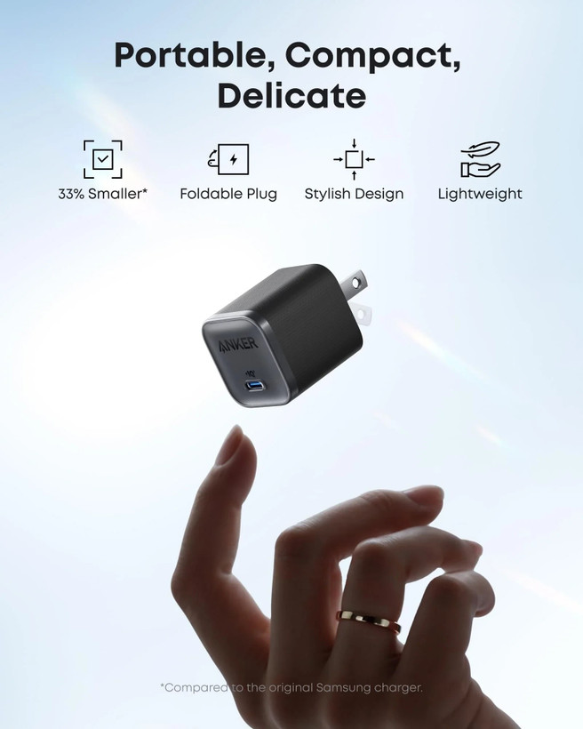 شارژر 45 وات انکر Anker Nano USB-C Charger 45W مدل B2692