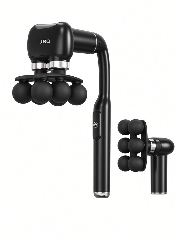 ماساژور تفنگی حرفهای JBQ Pro Pulse مدل L480652 با دسته بلند جداشونده و طراحی ارگونومیک