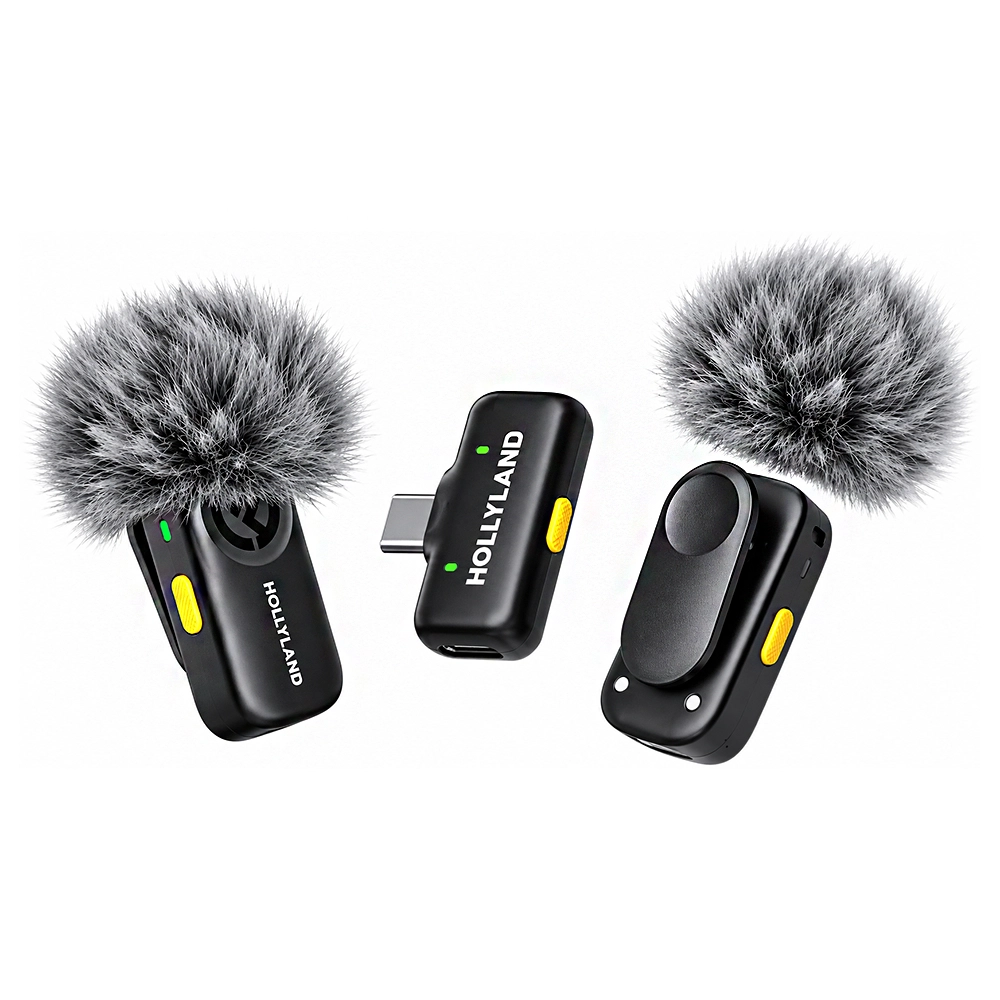 میکروفون بی سیم تایپ سی هالی لند مدل LARK A2 Mini Duo