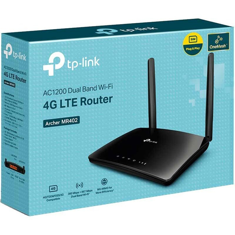 مودم تی پی-لینک 4G LTE مدلArcher MR402 دو باند