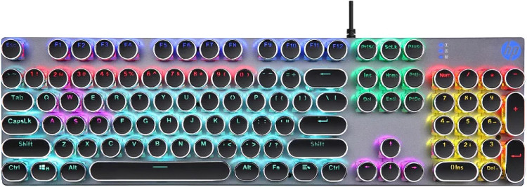 کیبورد گیمینگ hp مدل GK400Y با سیم مکانیکال