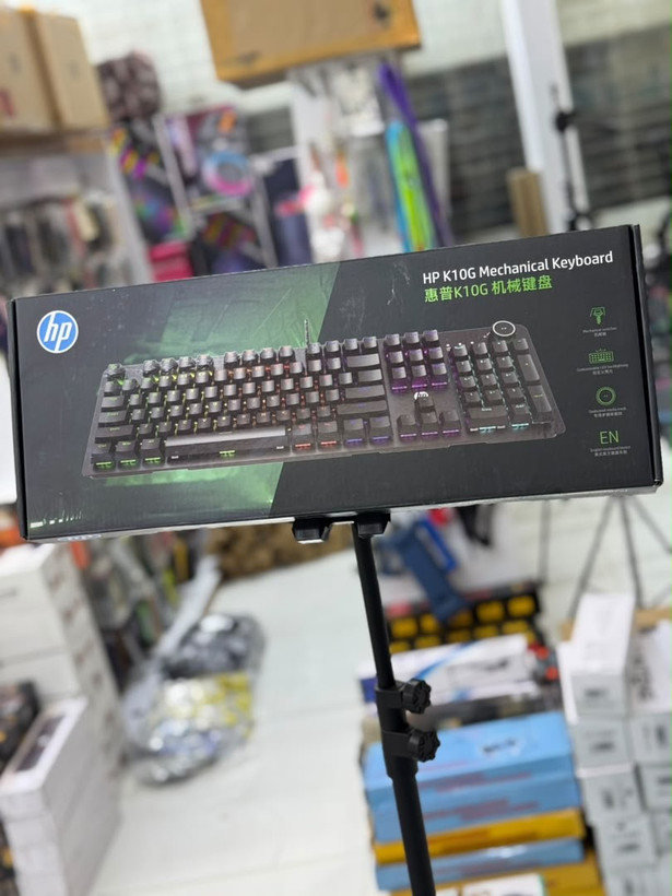 کیبورد گیمینگ hp مدل K10G